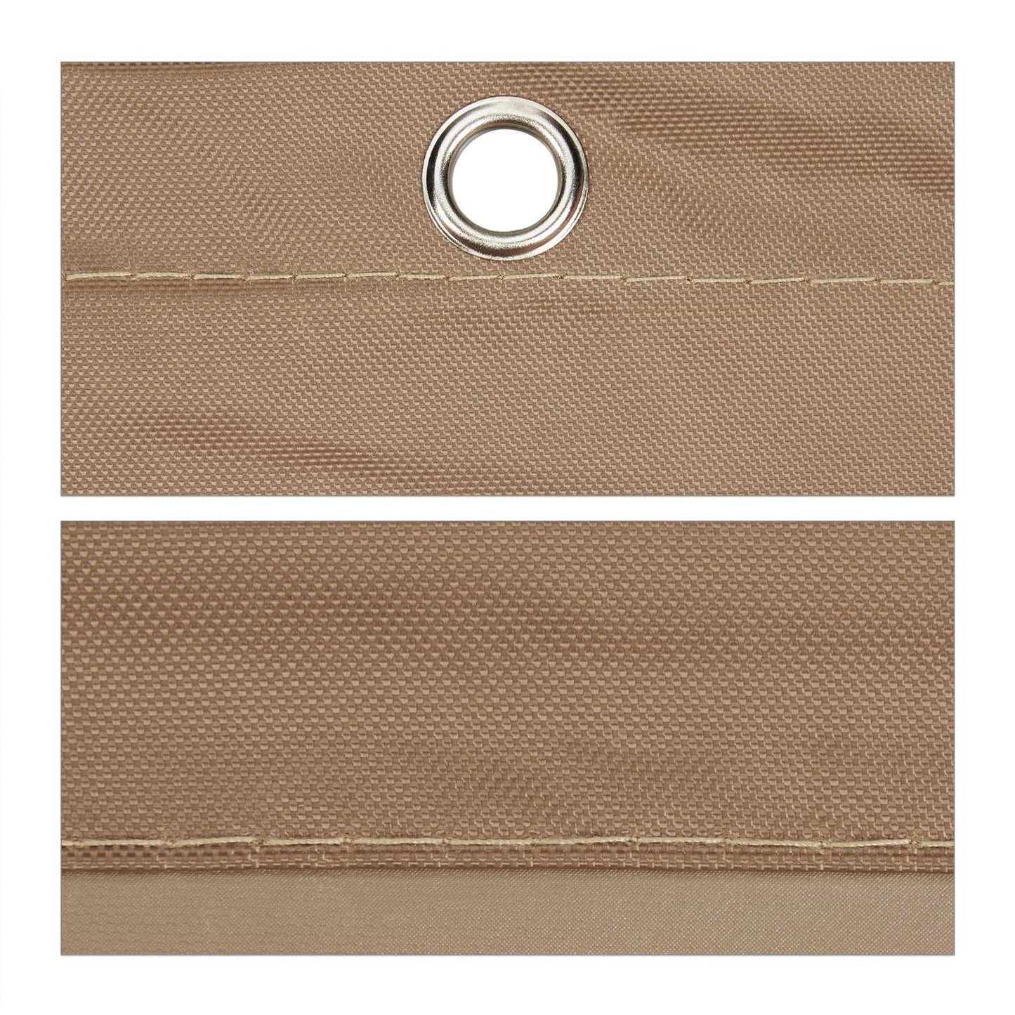 Sun sail trapezoidal coffee brown