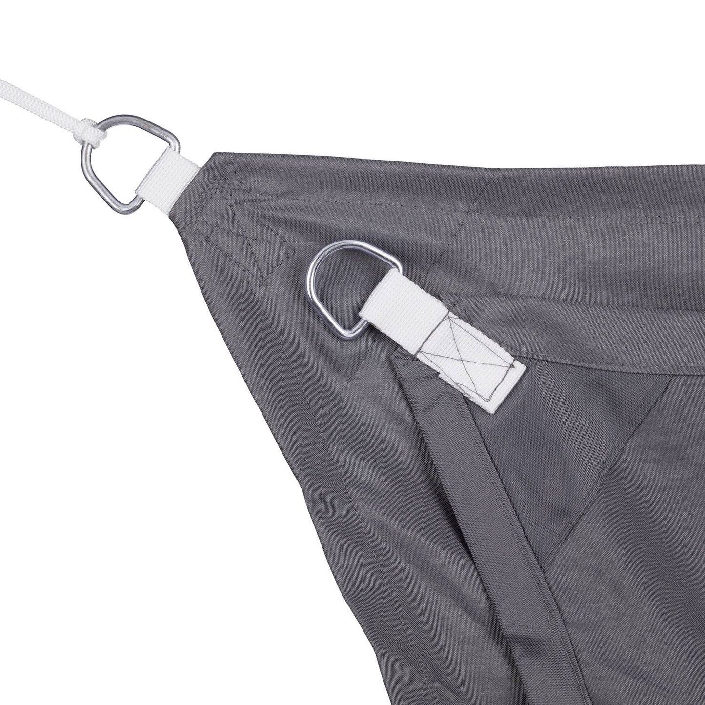 Sun sail trapezoidal gray