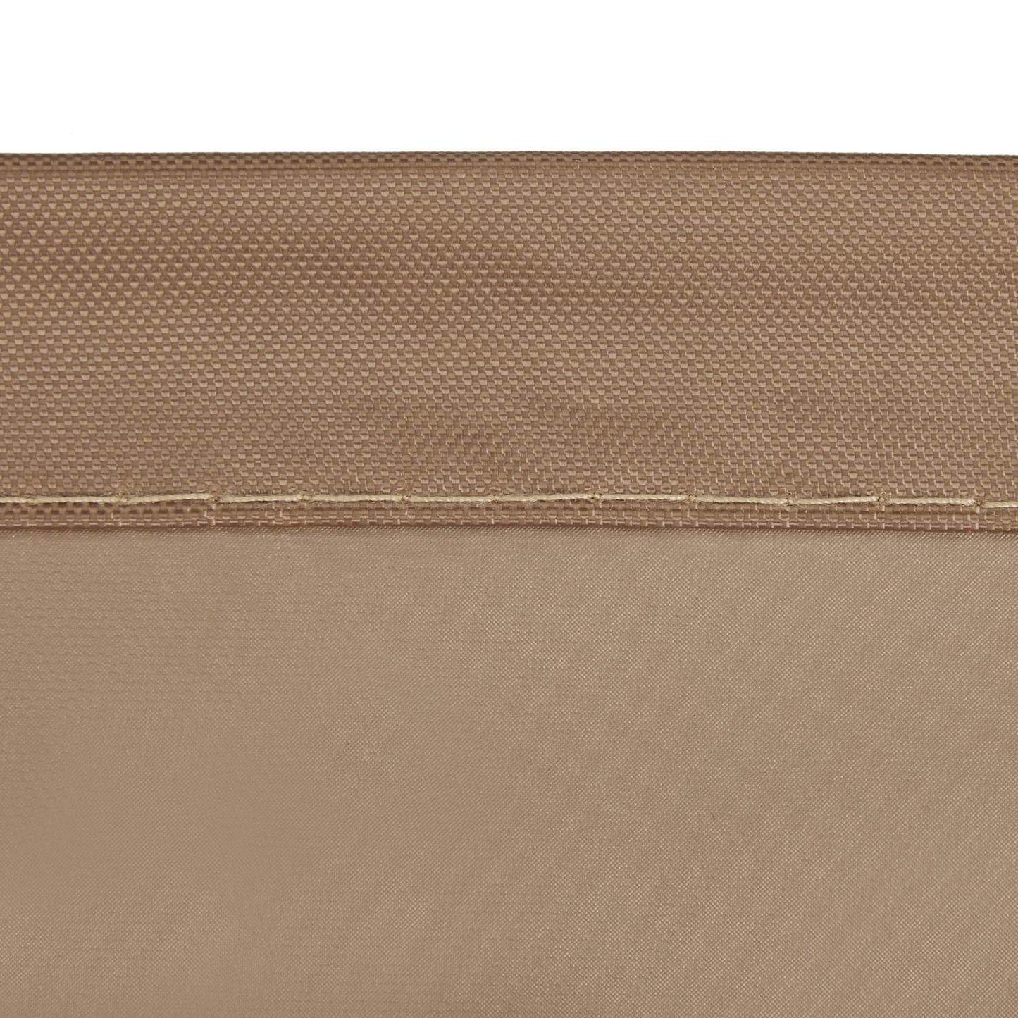 Sun sail triangular coffee brown
