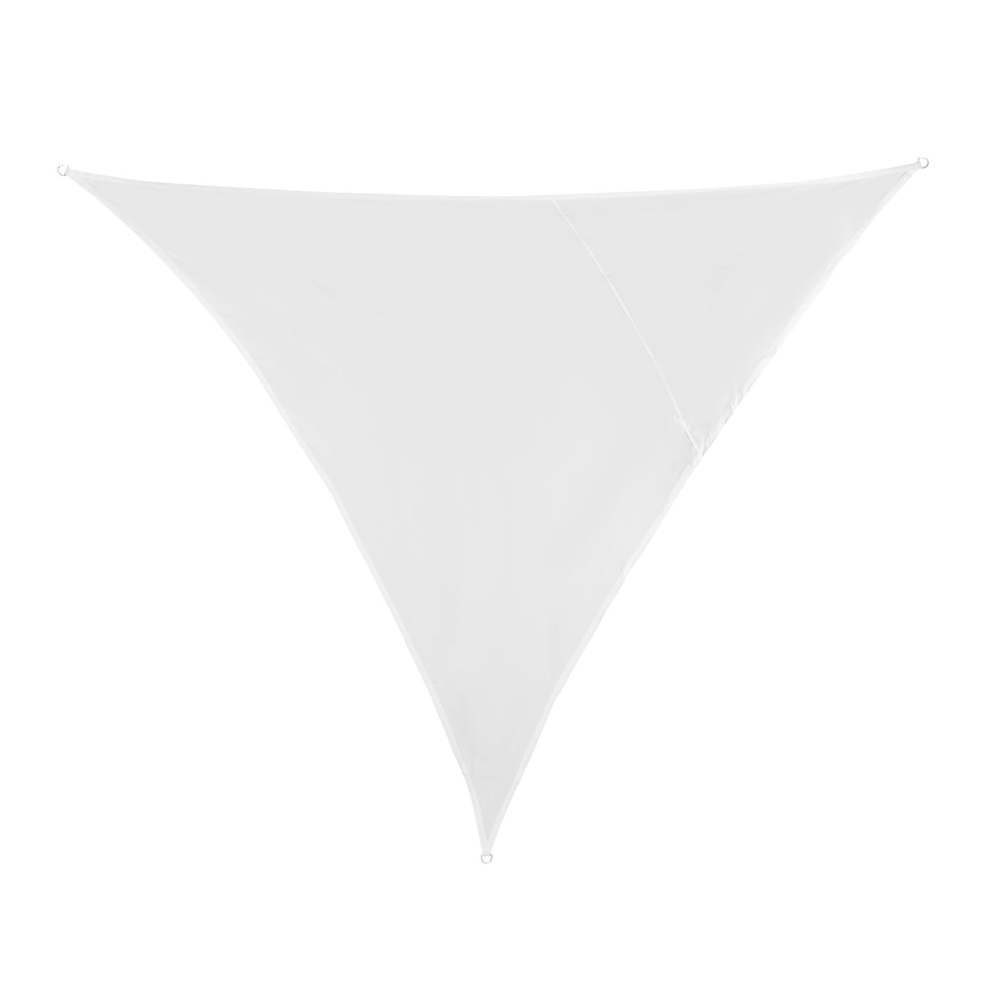 Sun sail triangular white