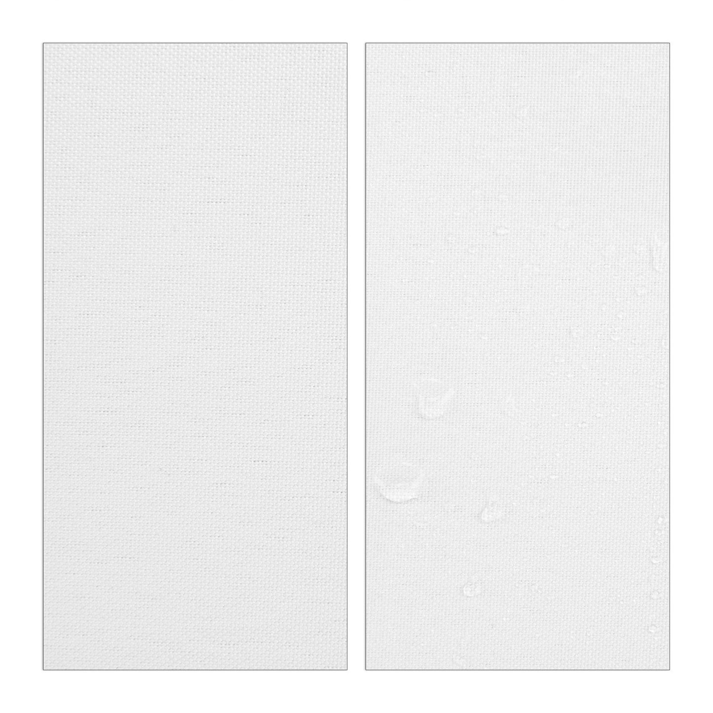 Sun sail triangular white