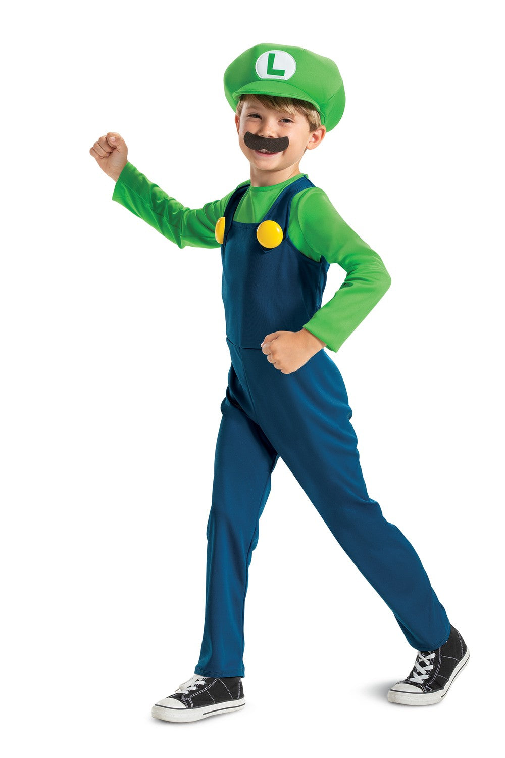 Super Mario Costume Luigi, 4-6 Y