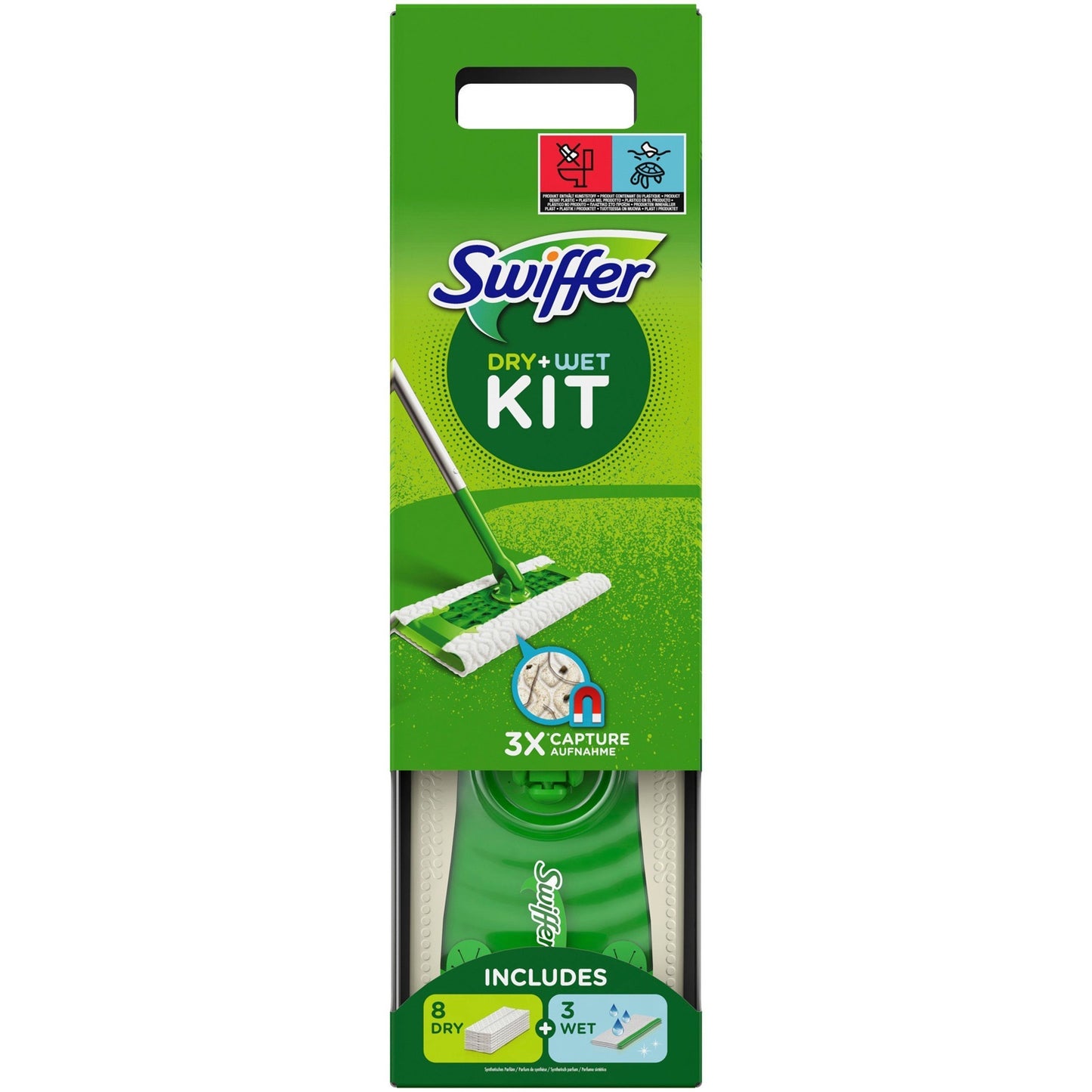 Sweeper Starter Kit 1 Cleaning mop, dry & wet
