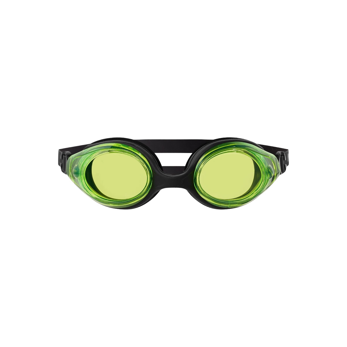 Swimming Goggles, Anti-Fog, Black/Green