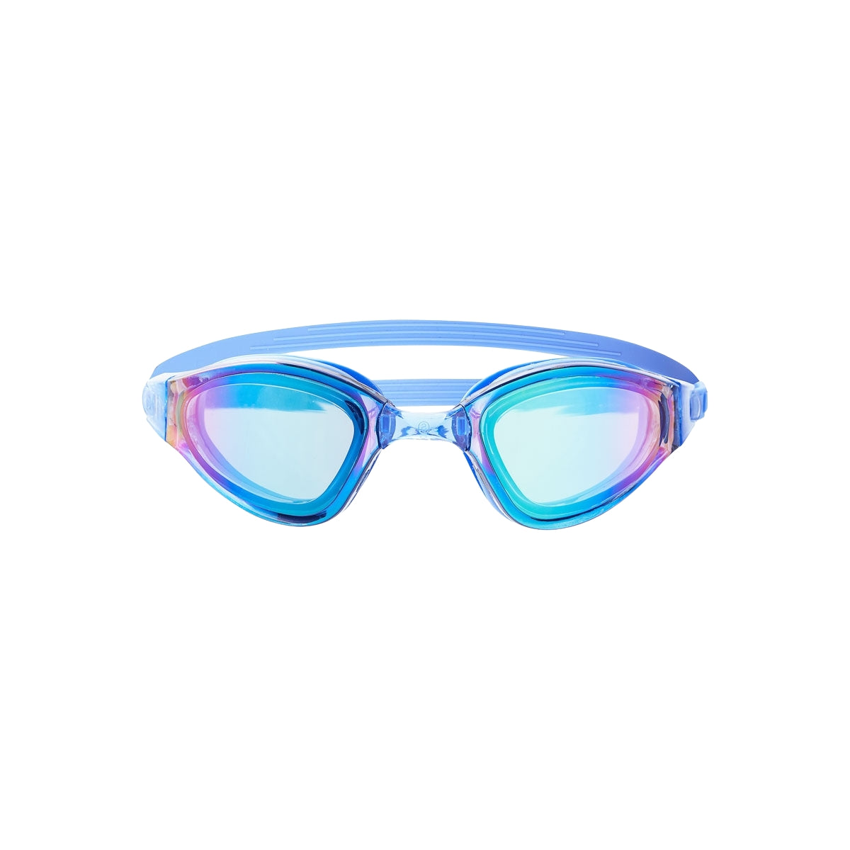 Swimming Goggles, Anti-Fog, UV Protection, Blue/Rainbow