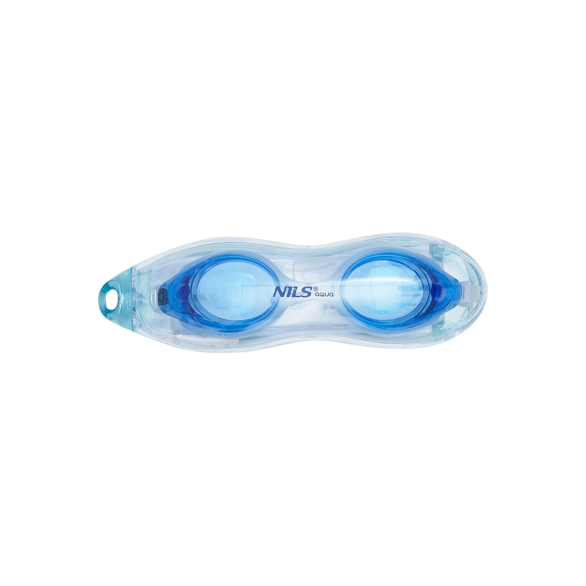 Swimming Goggles, Anti-Fog, UV Protection, White/Blue