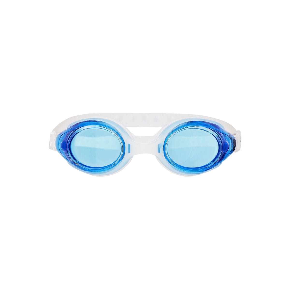 Swimming Goggles, Anti-Fog, UV Protection, White/Blue