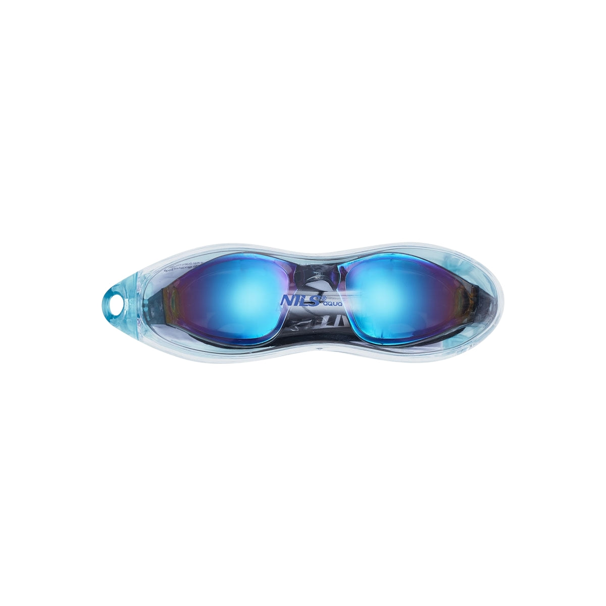 Swimming Goggles, Black/Rainbow, Anti-Fog, UV Protection