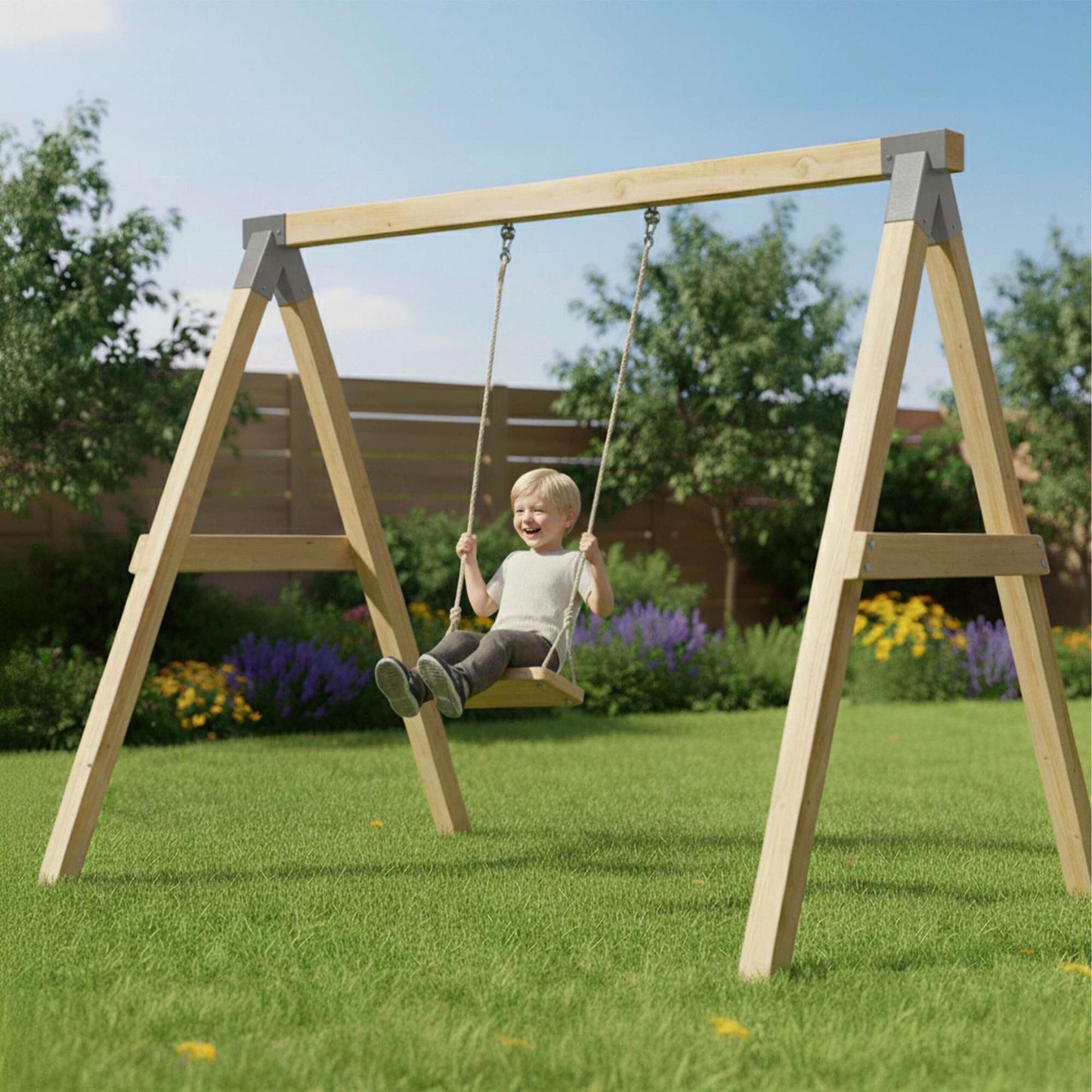 Swing Frame Connector, A-Shape, Steel, Weatherproof