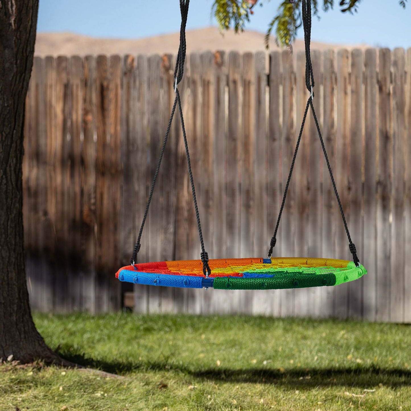 Swing with colorful nest 100 cm D