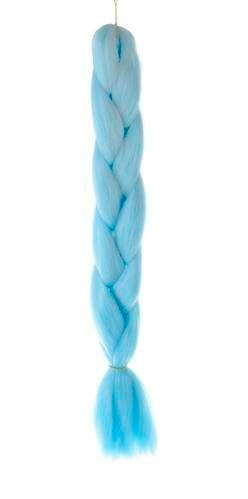 Synthetic hair braids - blue