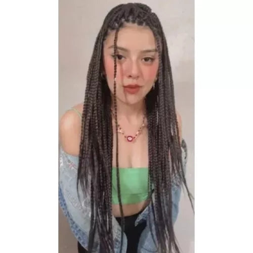 Synthetic hair braids brown Soulima 23567