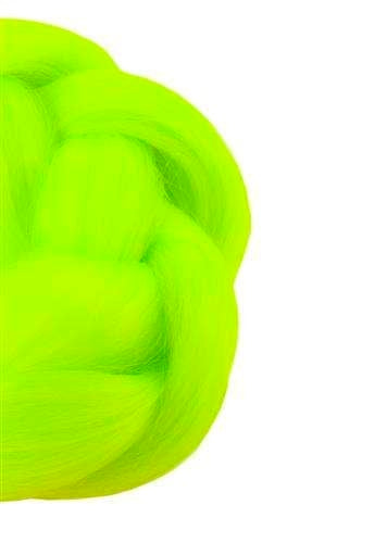 Synthetic hair braids - neon