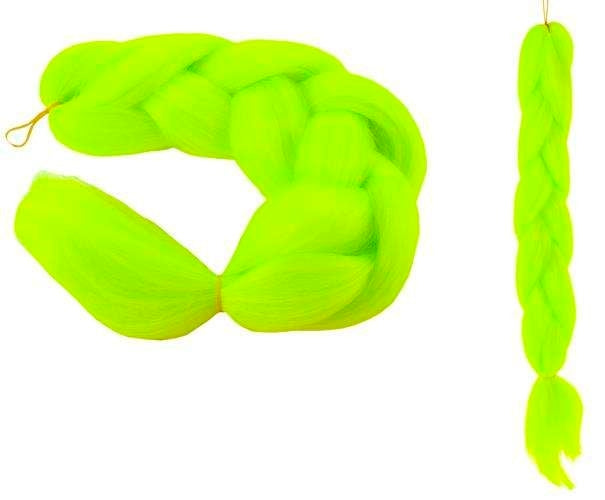 Synthetic hair braids - neon