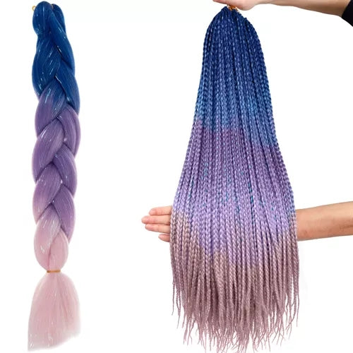Synthetic hair ombre braids Soulima 23577