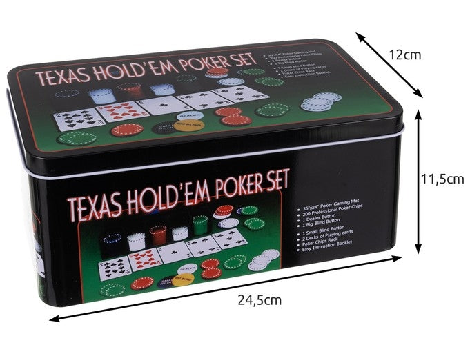 TEXAS poker set