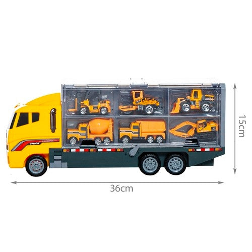 TIR truck set with 6 cars 22481