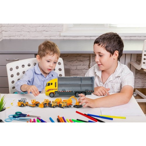 TIR truck set with 6 cars 22481