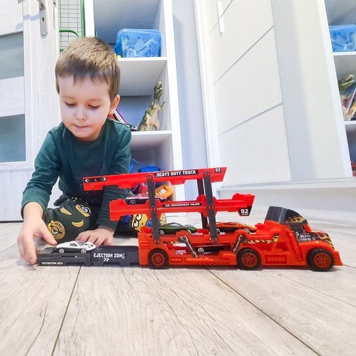 TIR truck set with 6 cars 22515