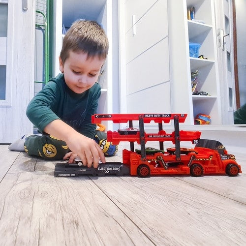 TIR truck set with 6 cars 22515