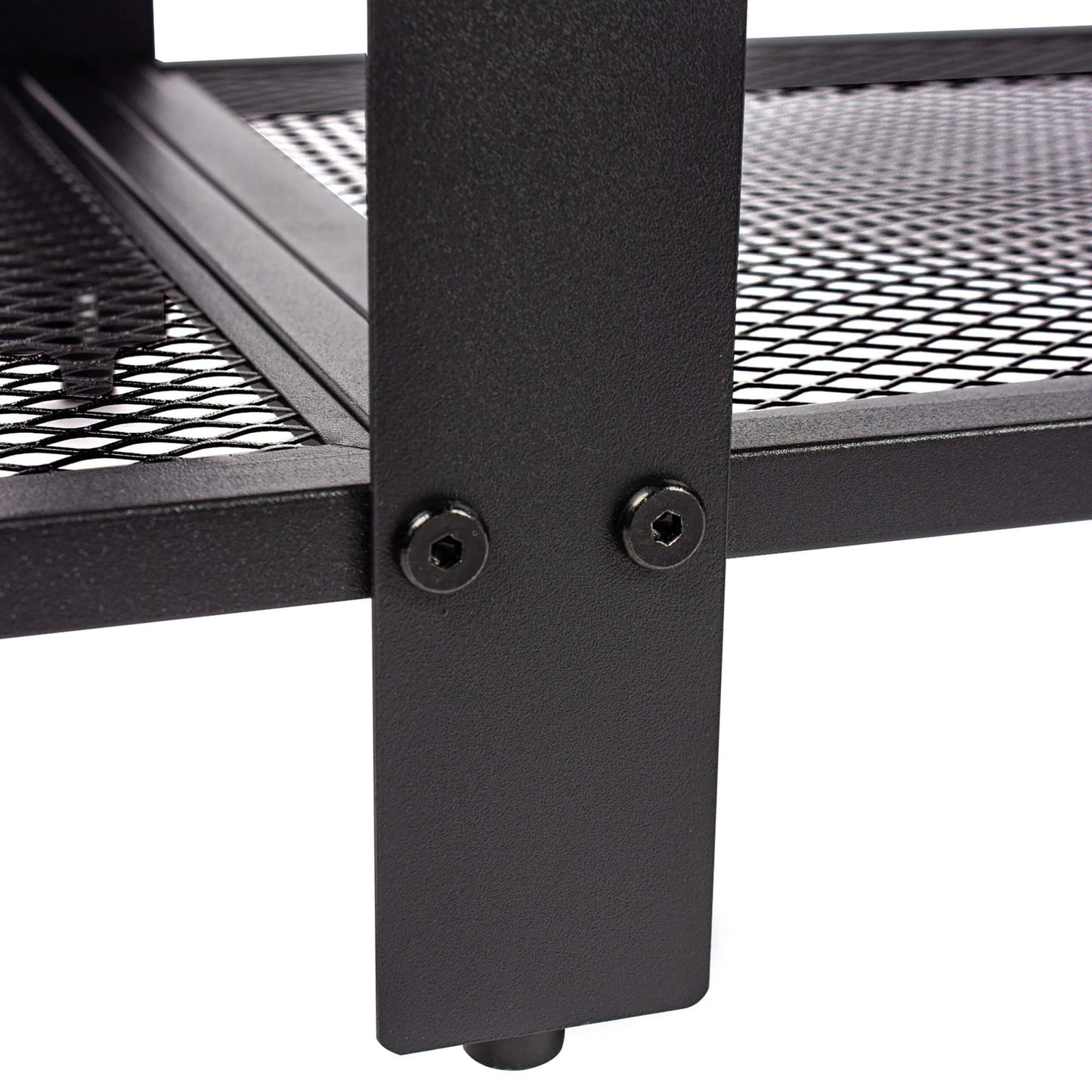 TV Stand with 4 Compartments, Wood-Effect Finish