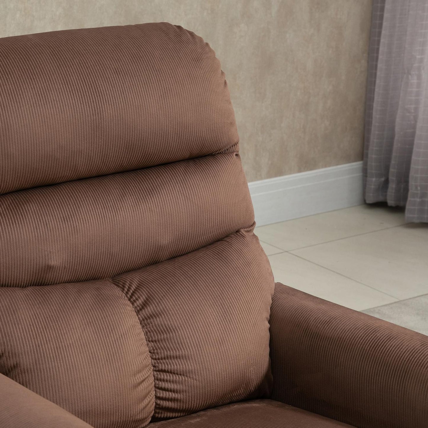Electric armchair with massage, heating and remote control