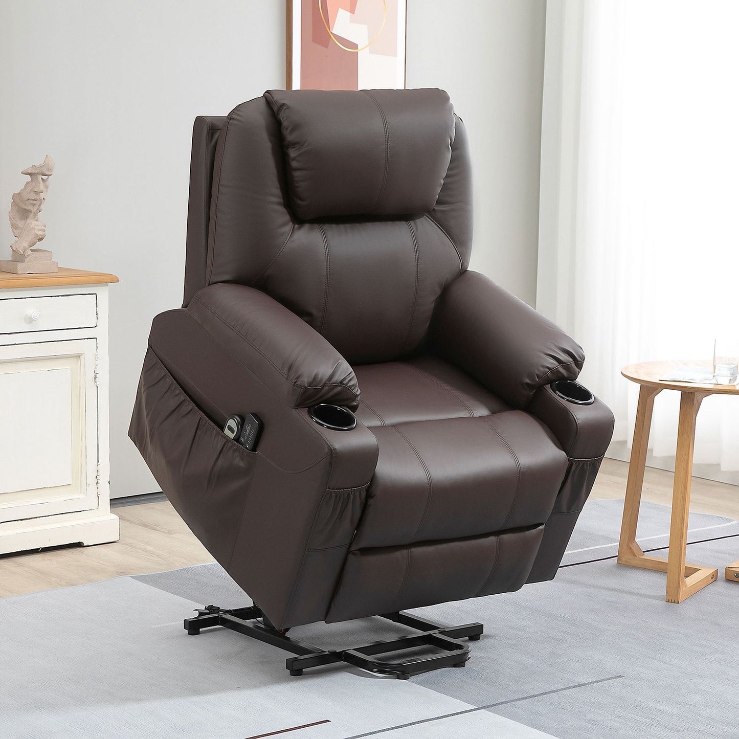 TV armchair - massage, standing aid, remote control