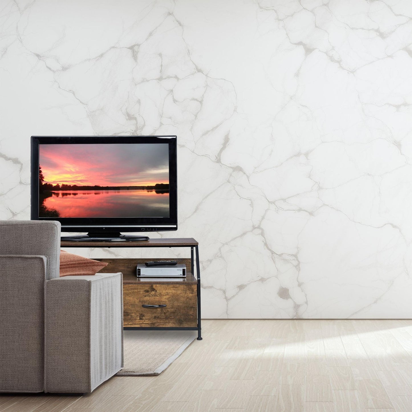 TV table in industrial style