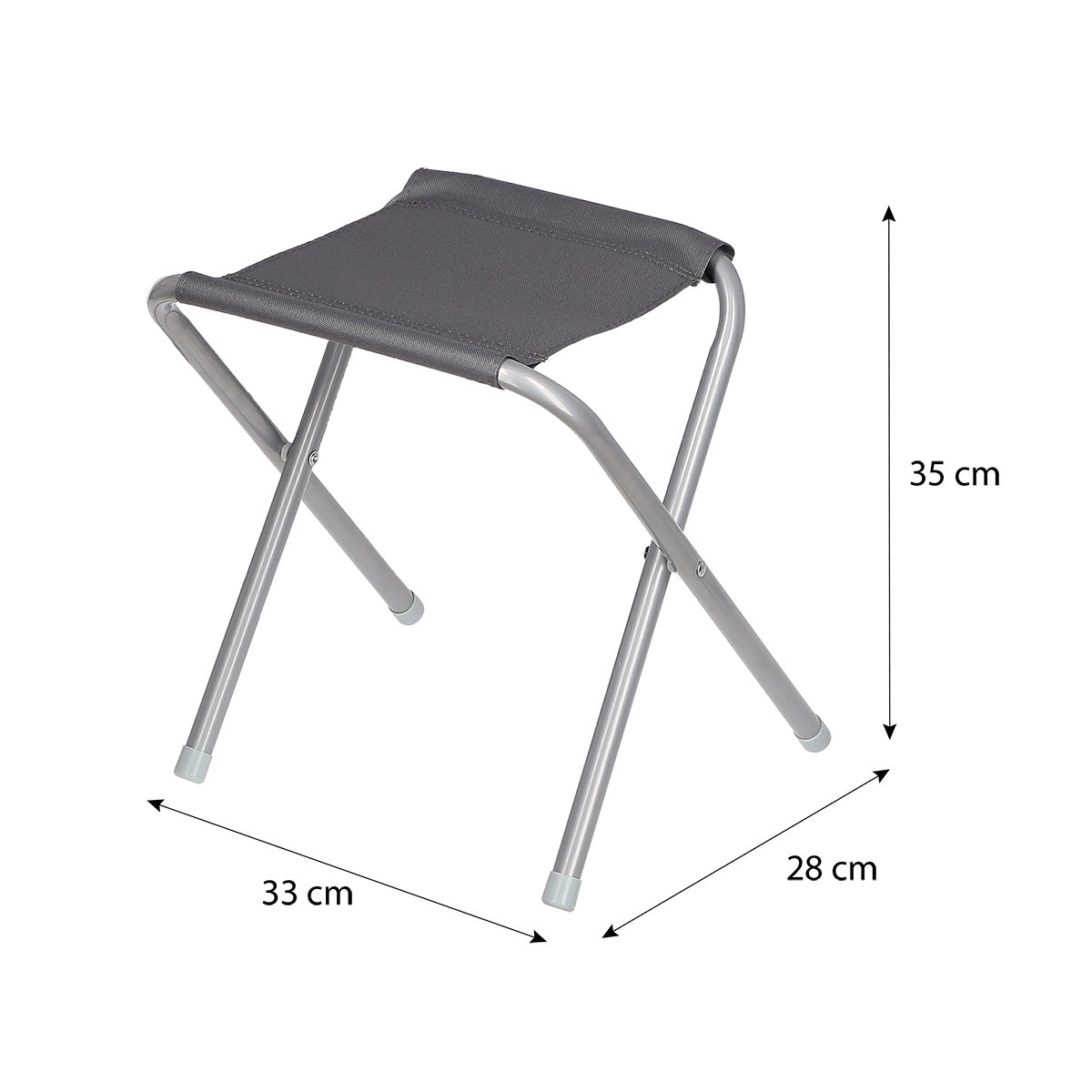 Table and Chairs Set, Dark Grey, Indoor/Outdoor Use