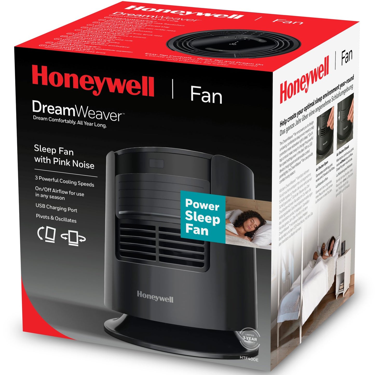Table fan Sleep fan HTF400E4