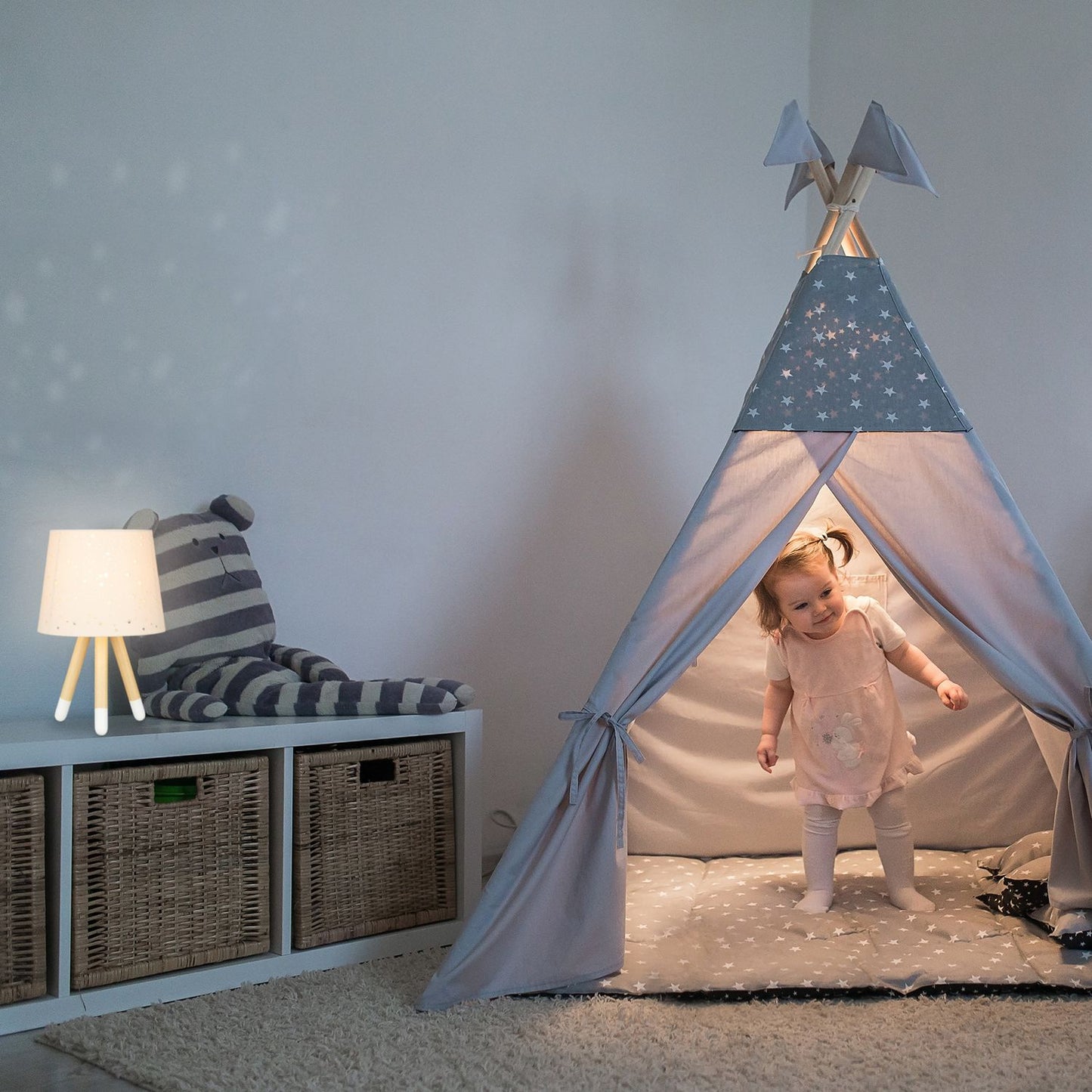 Table lamp Children's room Stars