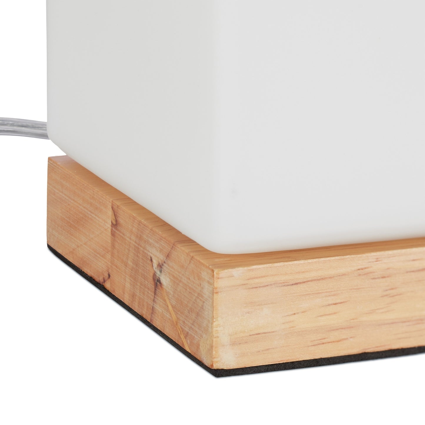 Table lamp cube shape