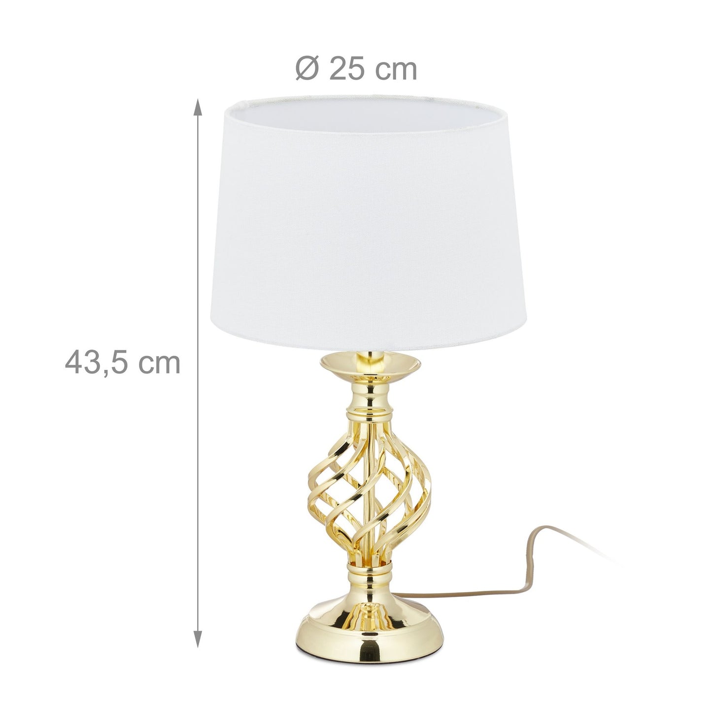 Table lamp modern dimmable