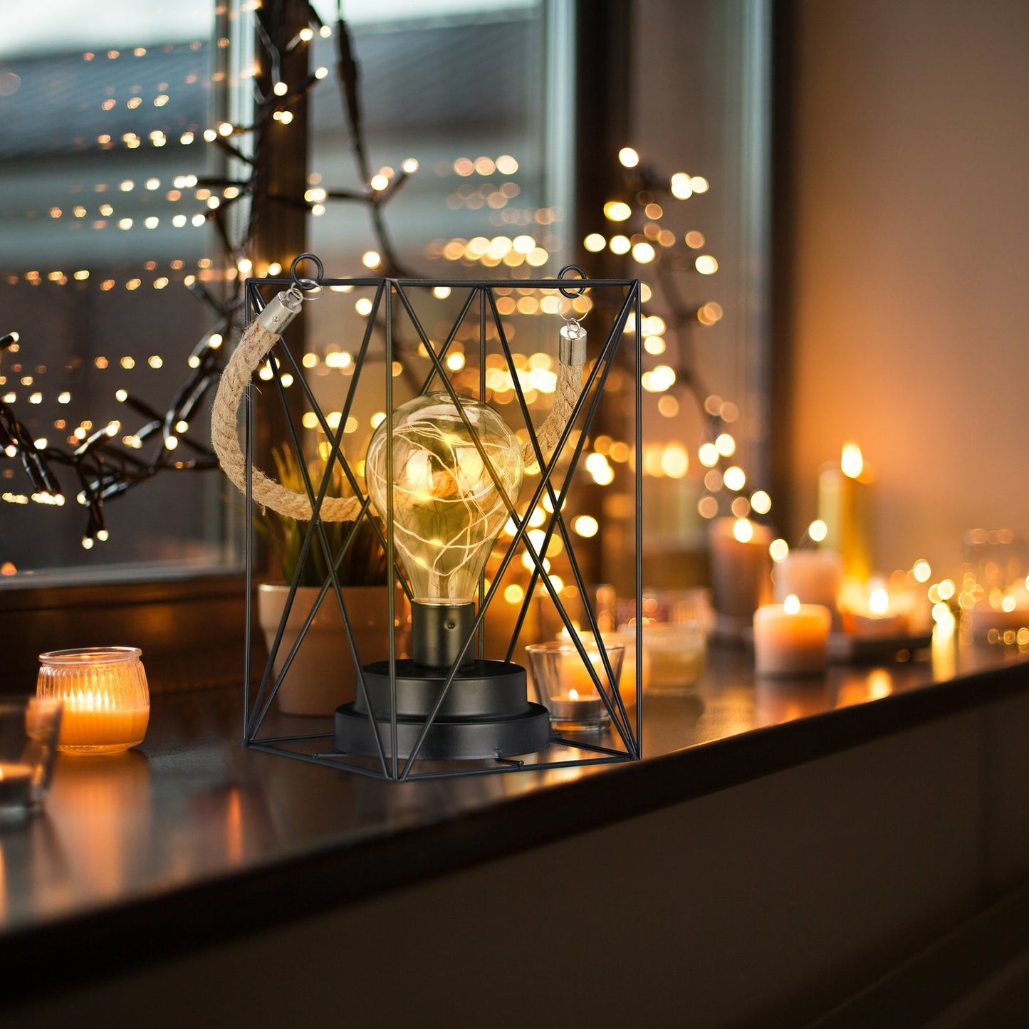 Table lamp vintage LED