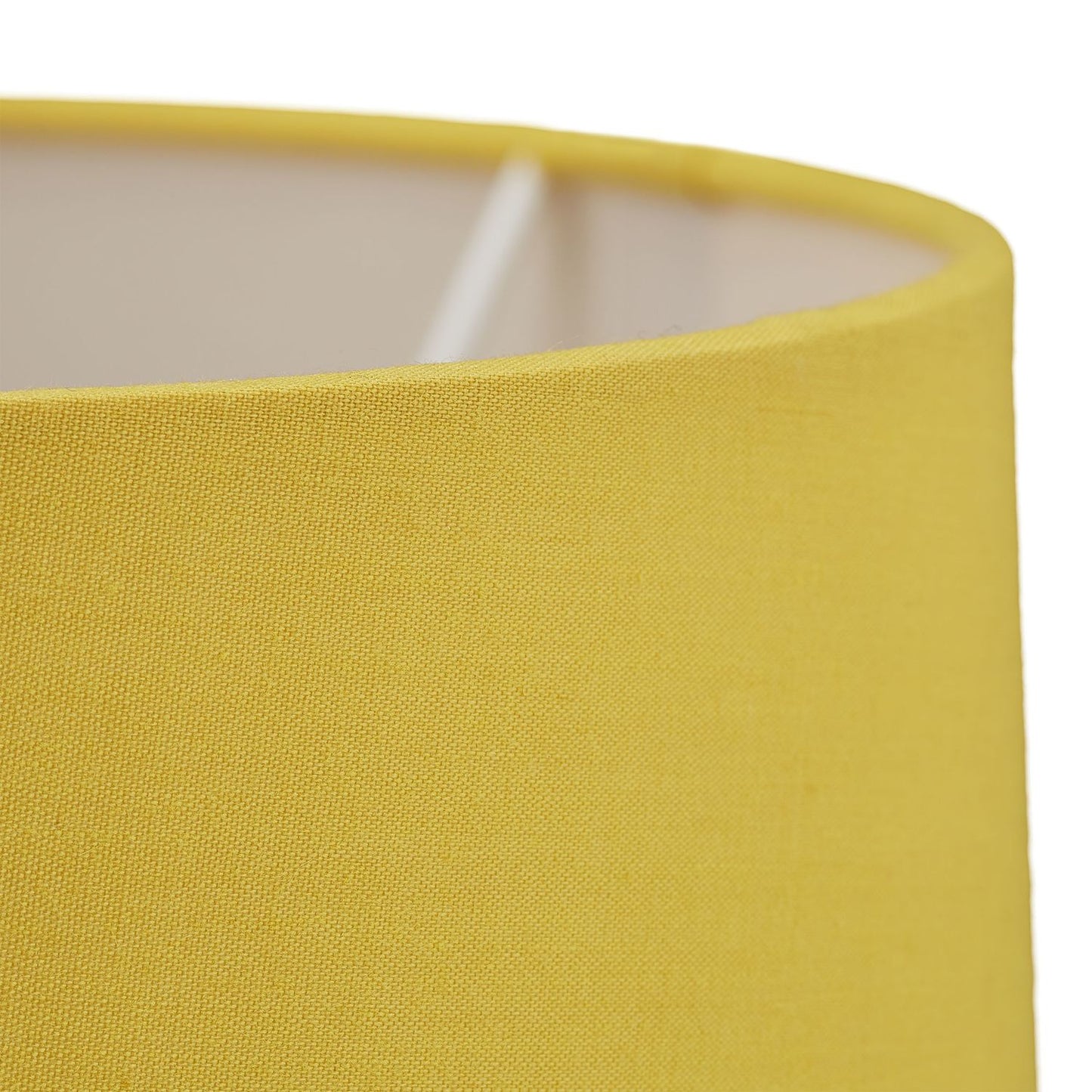 Table lamp with fabric shade