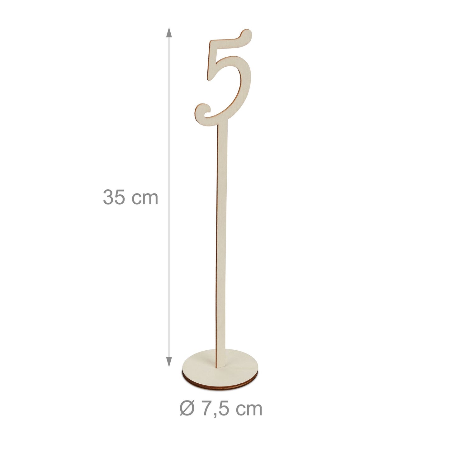 Table number wedding 1-20