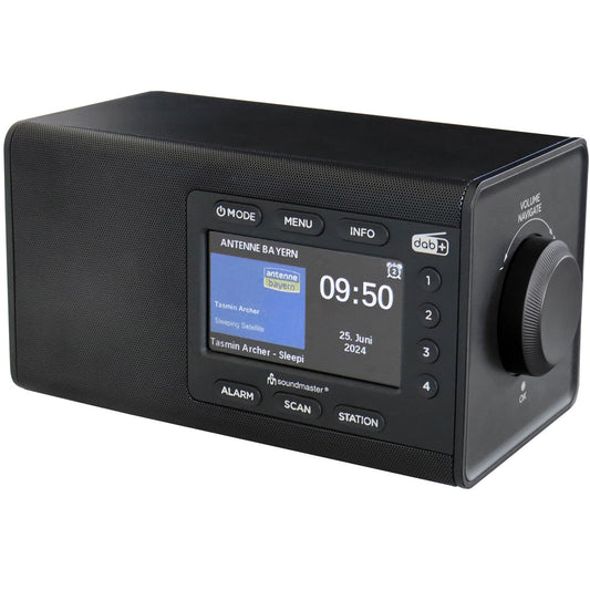 Table radio Color display Preset buttons DAB900SW Black
