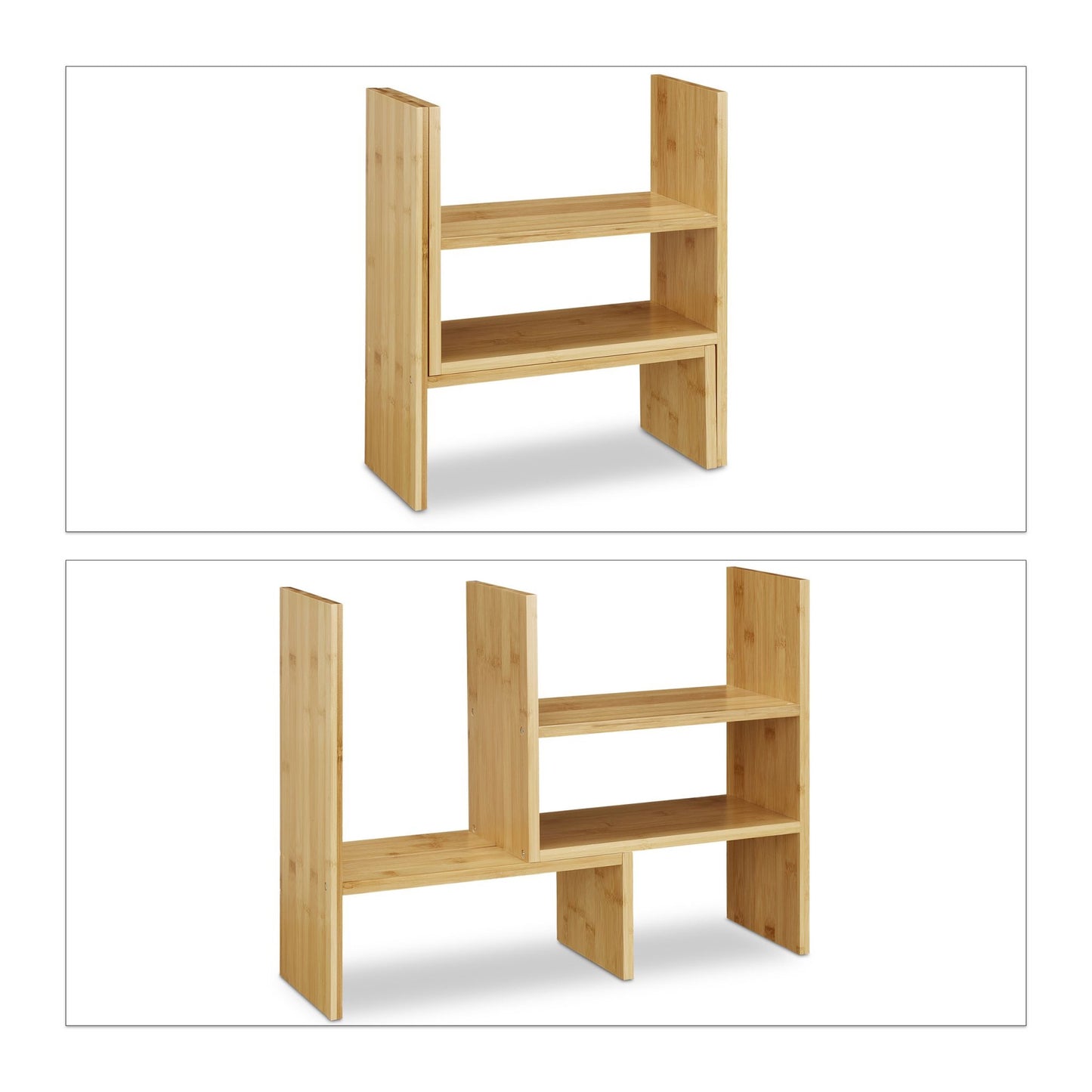 Table shelf in bamboo