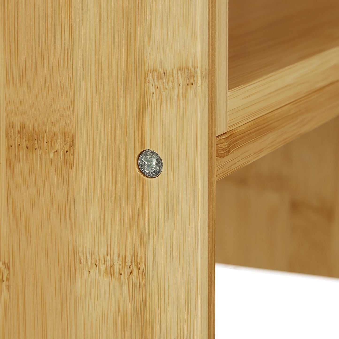 Table shelf in bamboo