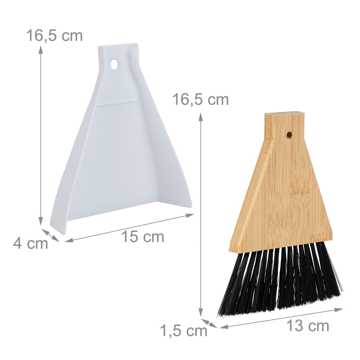 Table sweeping set 2 parts