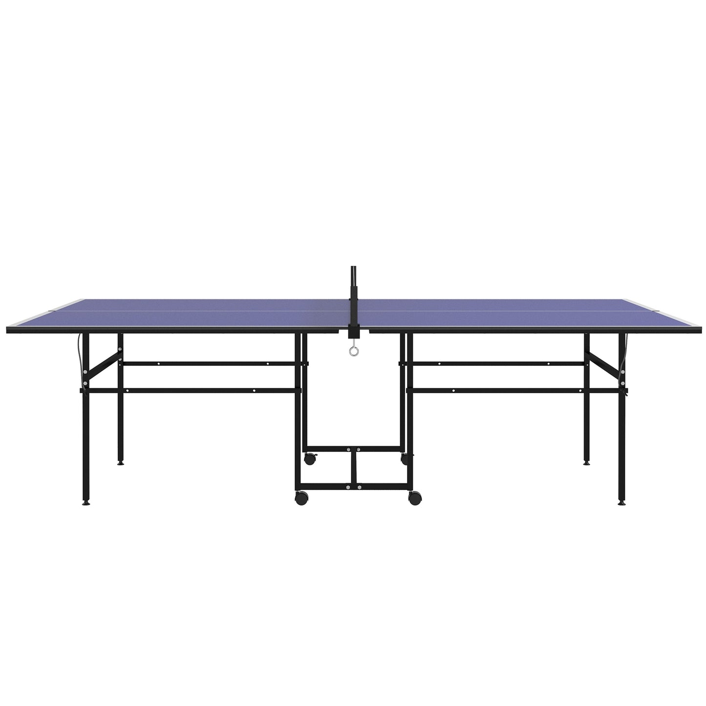 Outdoor & indoor folding table tennis table with wheels