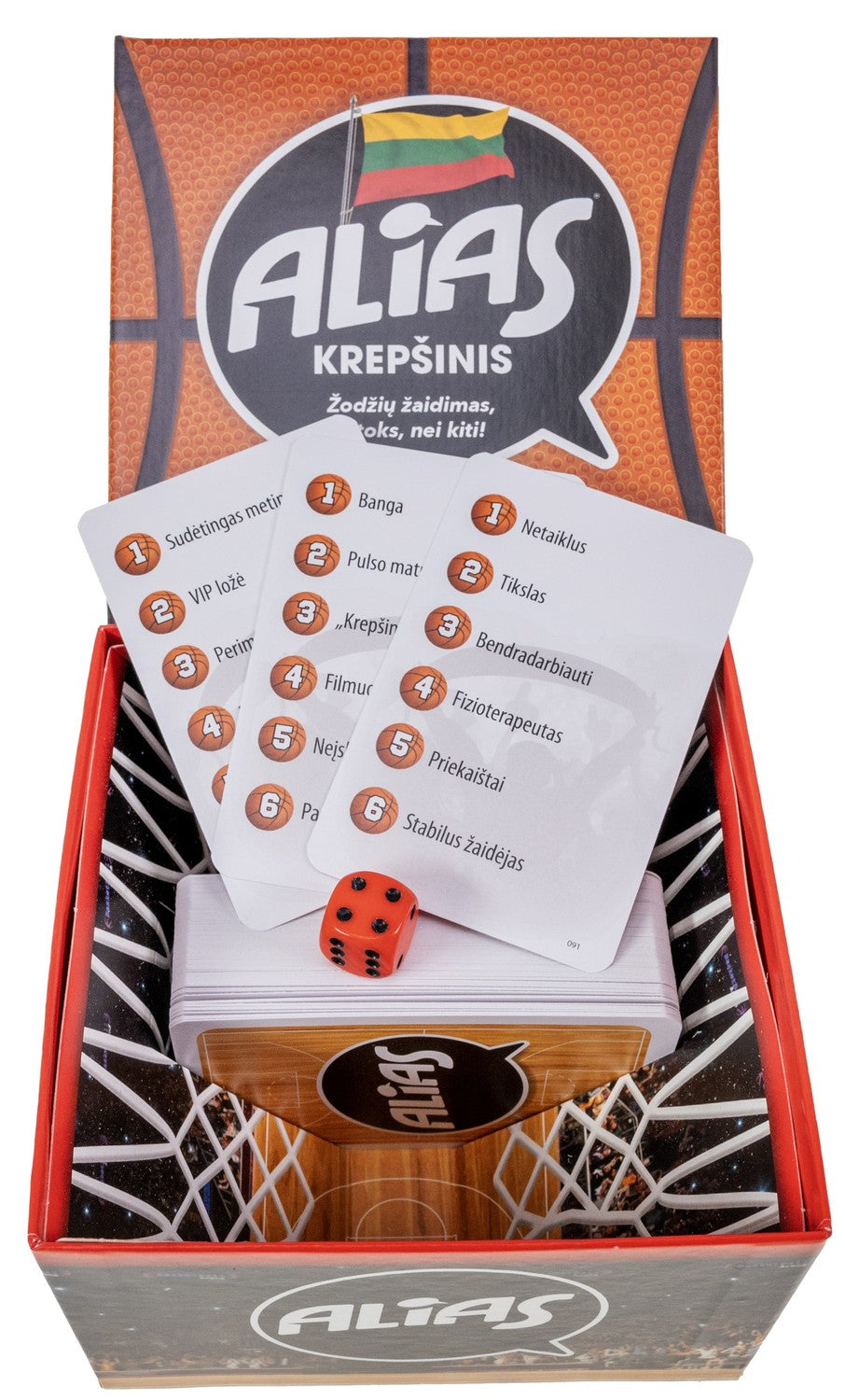 Tactic Boardgame Alias: Basketball (In Lithuanian Lang.)