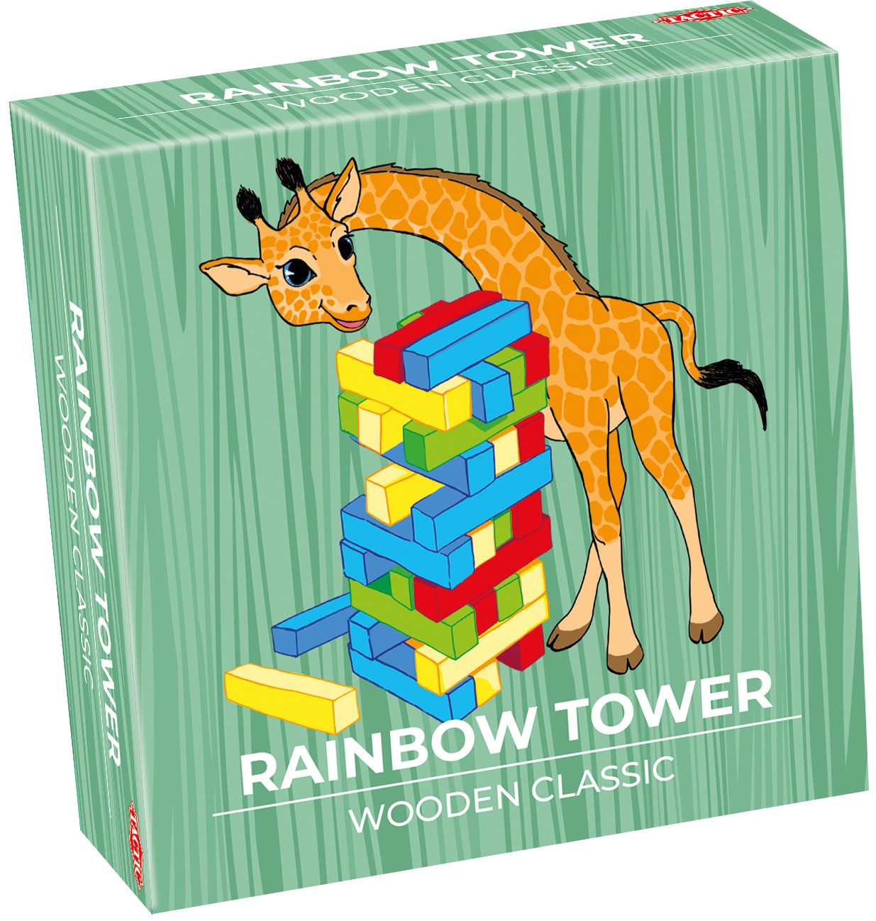 Tactic Game Trendy Rainbow Tower