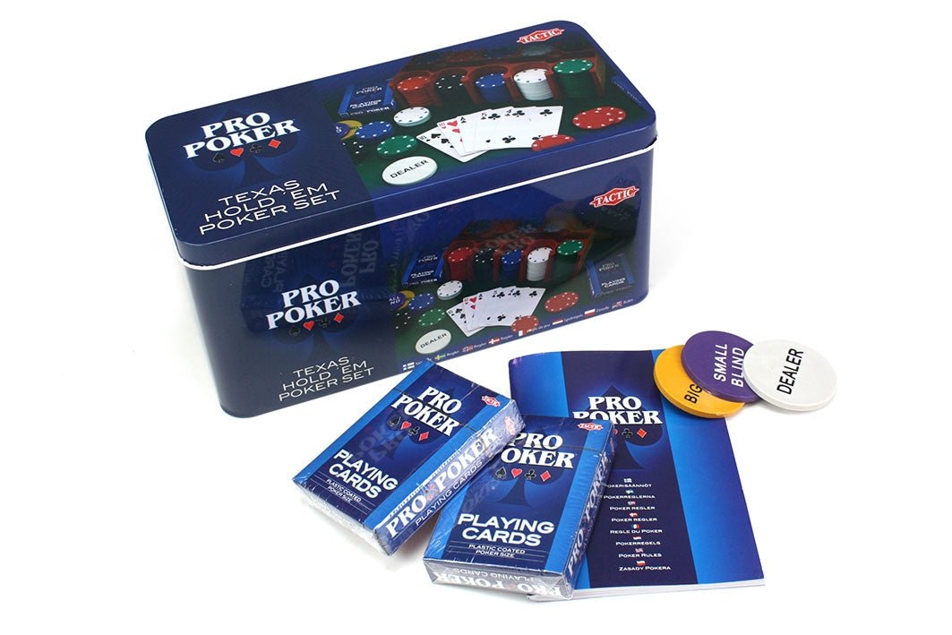 Tactic Texas Poker Game Set
