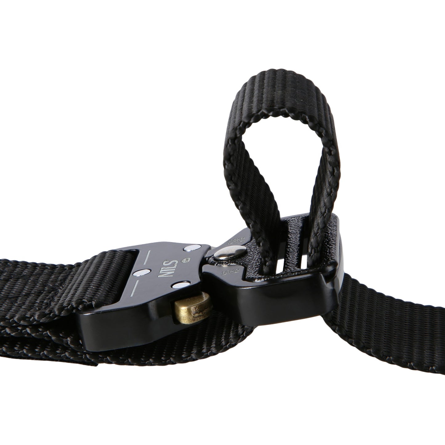 Tactical Belt, Black, 125cm, Heavy-Duty