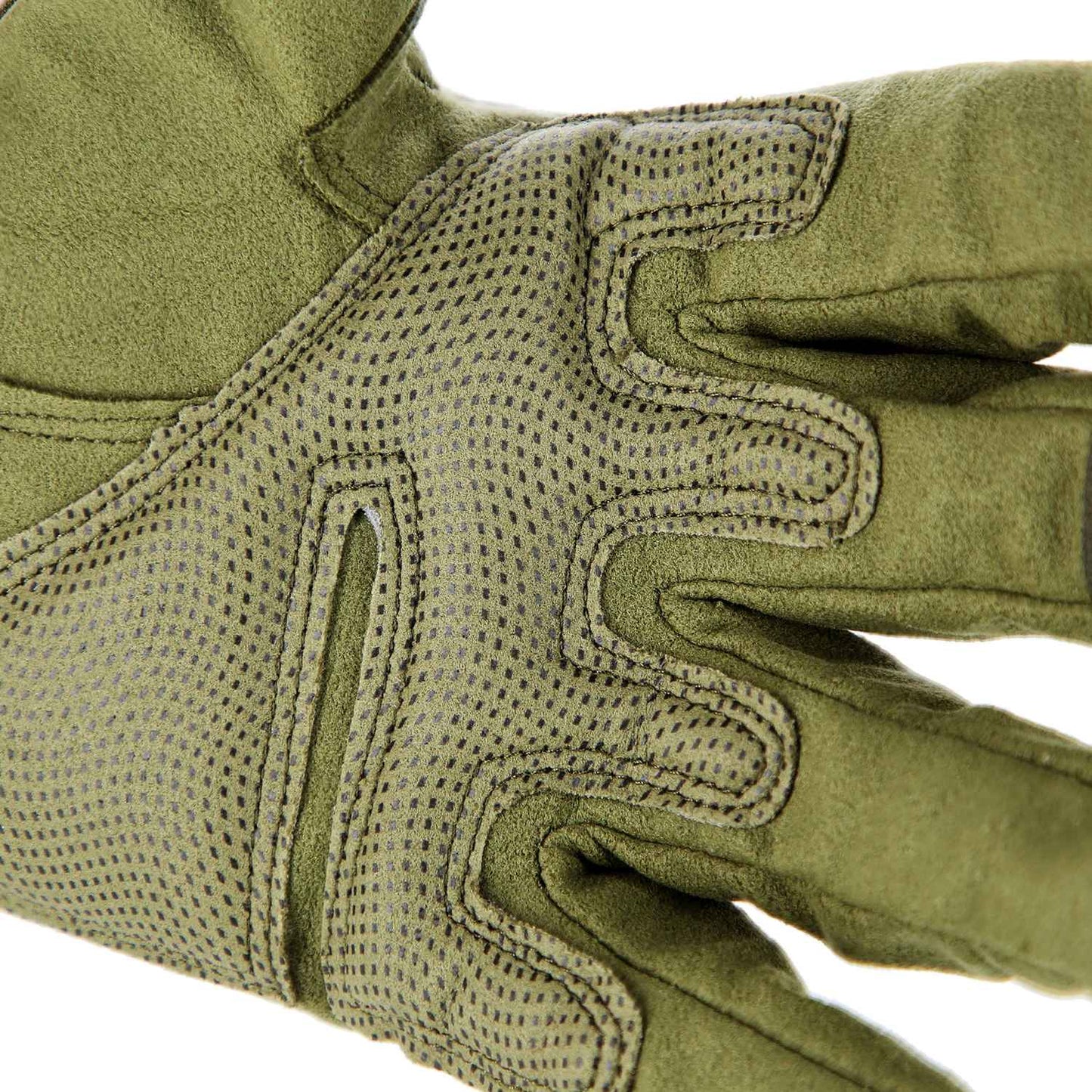 Tactical Gloves, Green, XL, Durable Protection