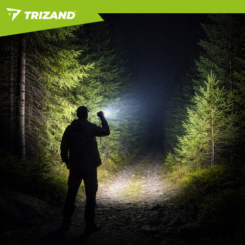 Tactical LED Flashlight 1500lm, Rechargeable, Waterproof