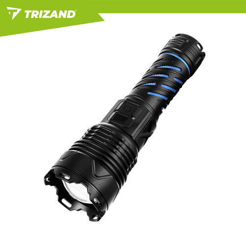 Tactical LED Flashlight 1500lm, Rechargeable, Waterproof