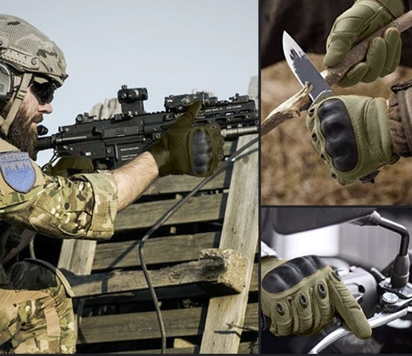Tactical gloves L- khaki Trizand 21771
