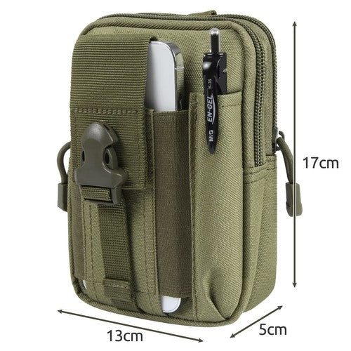 Tactical waist bag + belt greenTrizand 24322